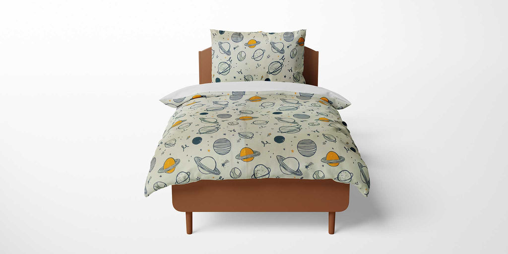 100% Cotton DUVET Kids COVER SET Reversible Bedding Cover