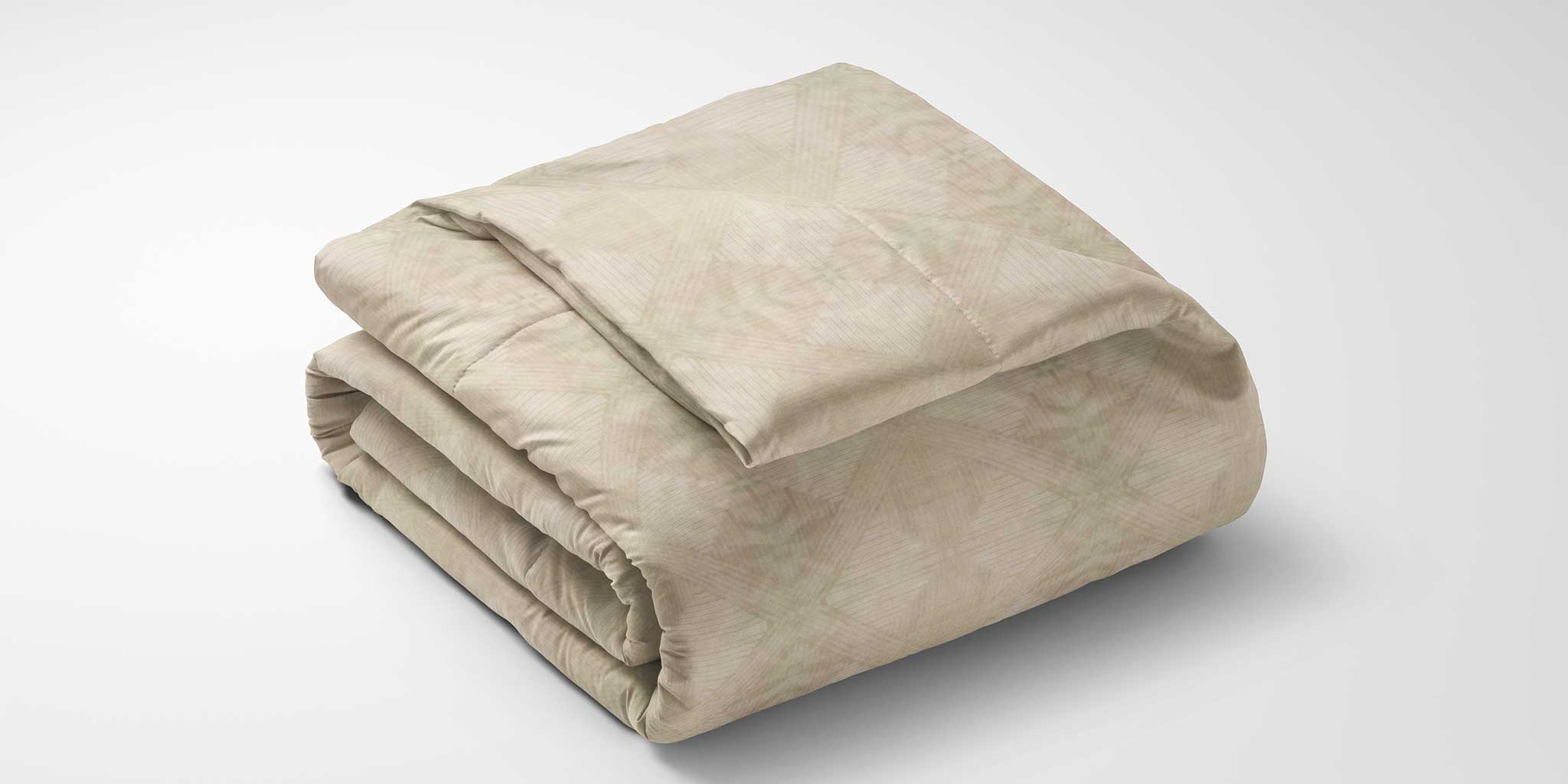 100% Cotton DUVET COVER SET Reversible Bedding Cover Self Print