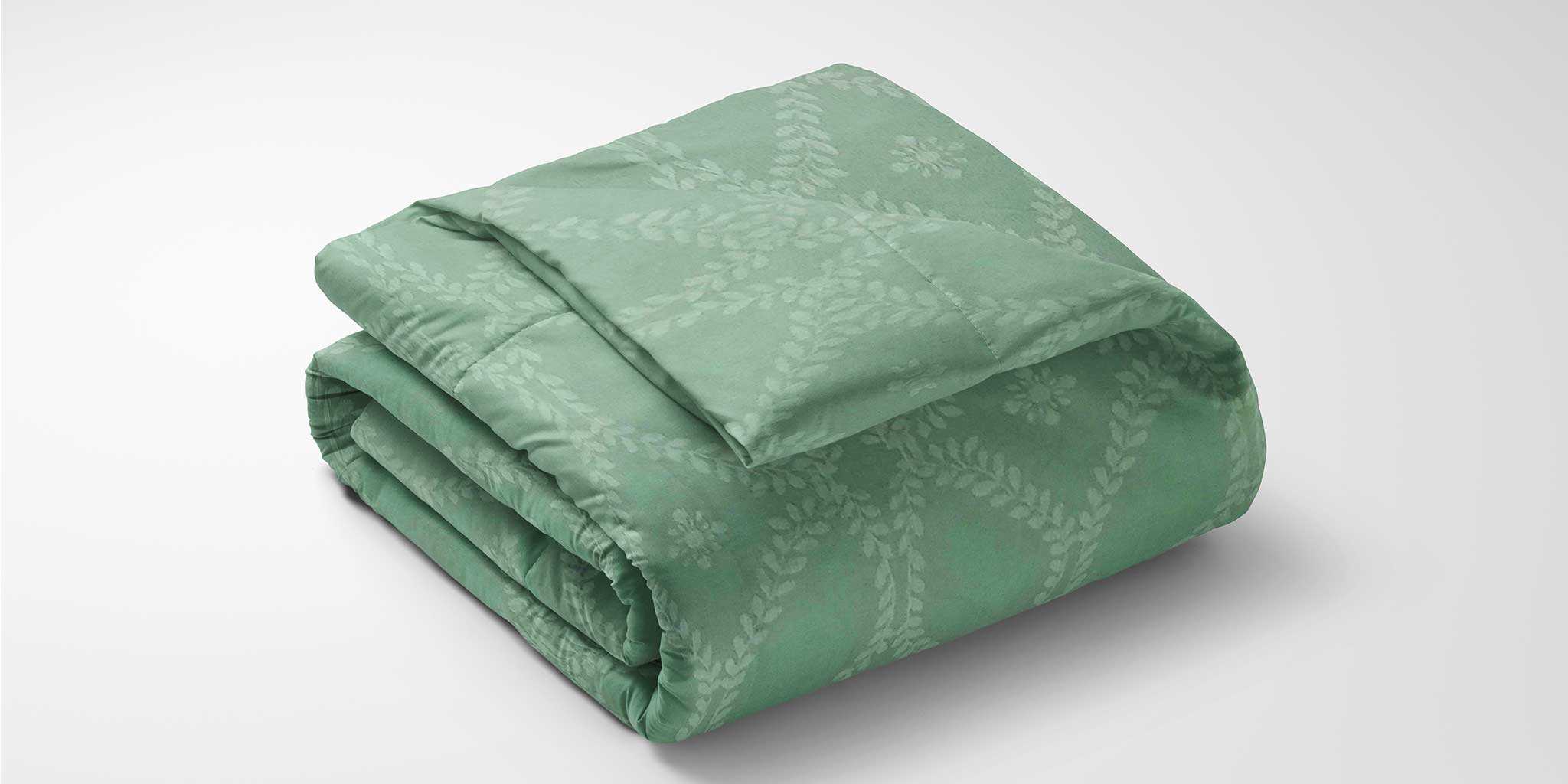 100% Cotton DUVET COVER SET Reversible Bedding Cover Self Print