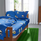 100% Cotton DUVET Kids COVER SET Reversible Bedding Cover