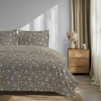 100% Cotton DUVET COVER SET Reversible Bedding Cover