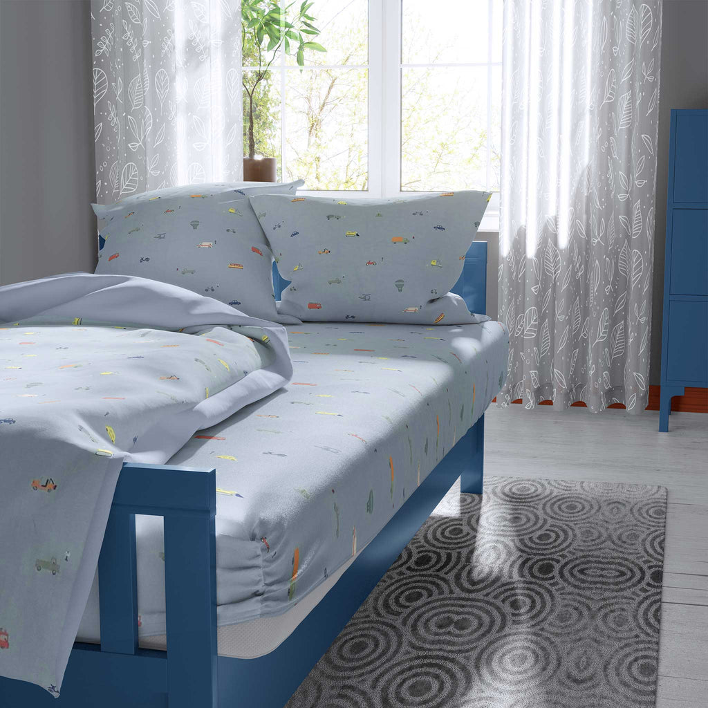 100% Cotton DUVET Kids COVER SET Reversible Bedding Cover
