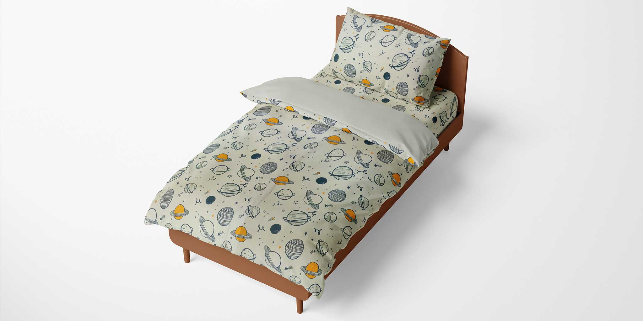 100% Cotton DUVET Kids COVER SET Reversible Bedding Cover