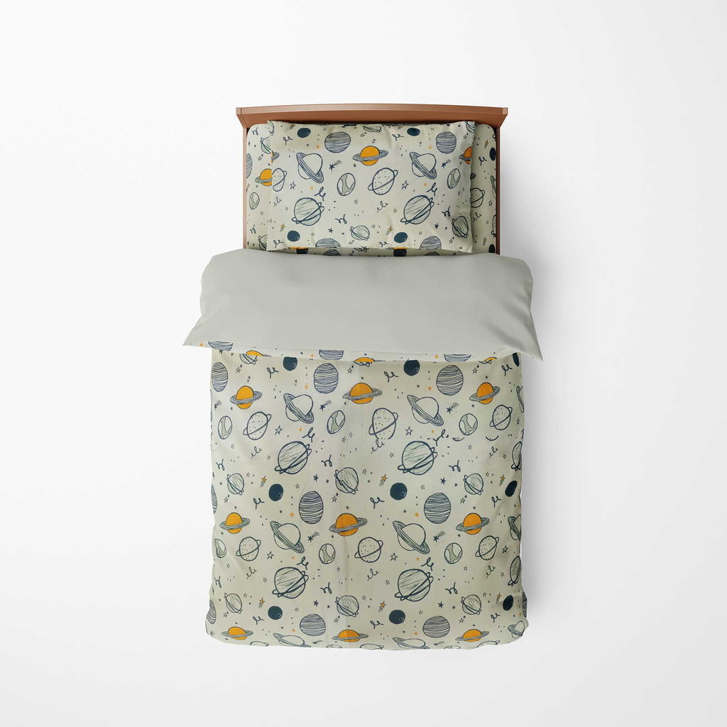 100% Cotton DUVET Kids COVER SET Reversible Bedding Cover