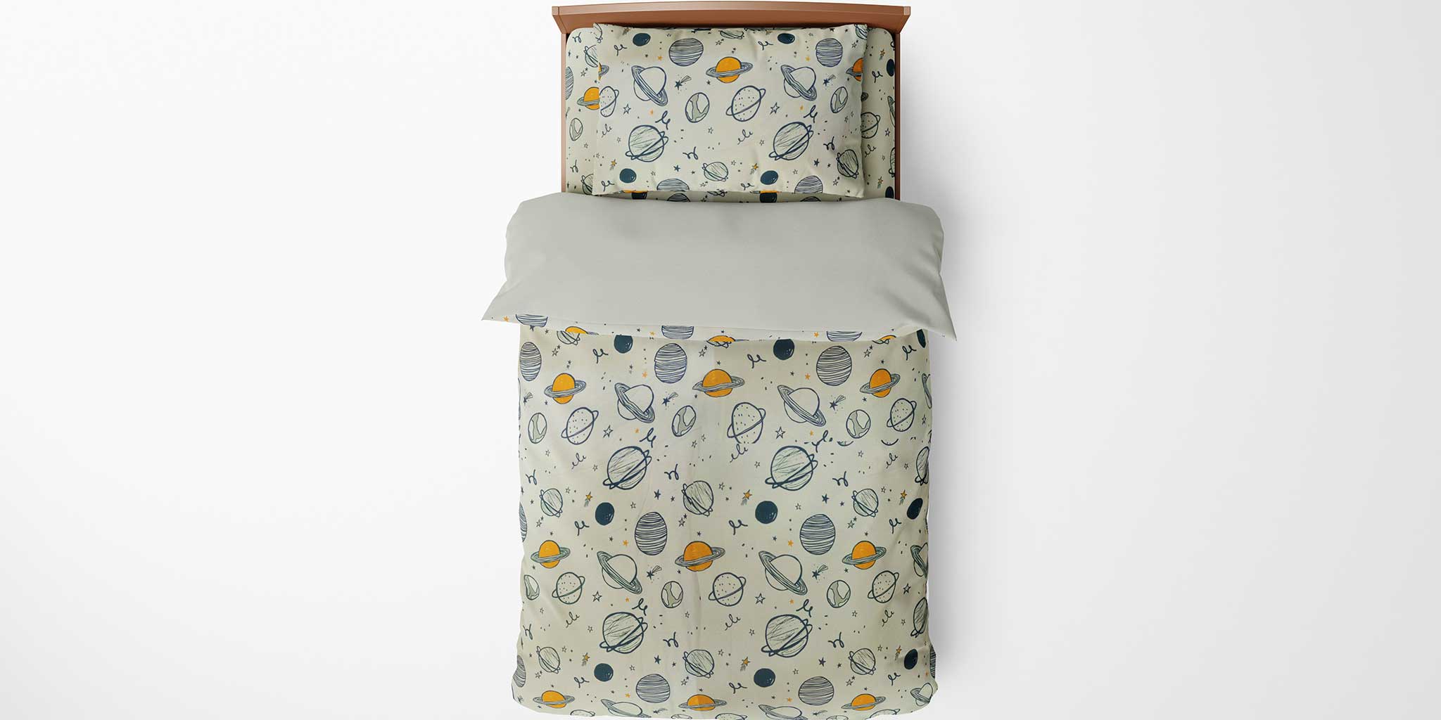 100% Cotton DUVET Kids COVER SET Reversible Bedding Cover