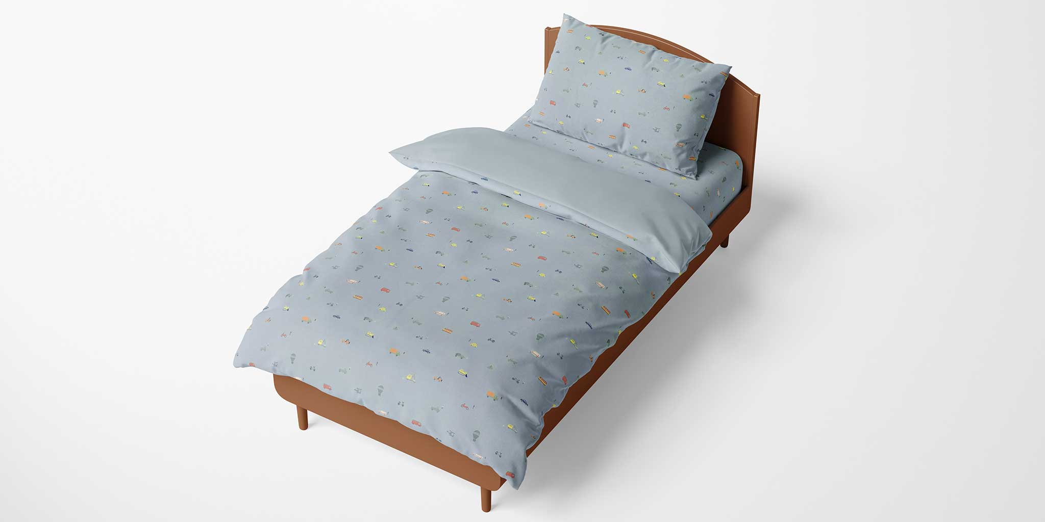 100% Cotton DUVET Kids COVER SET Reversible Bedding Cover