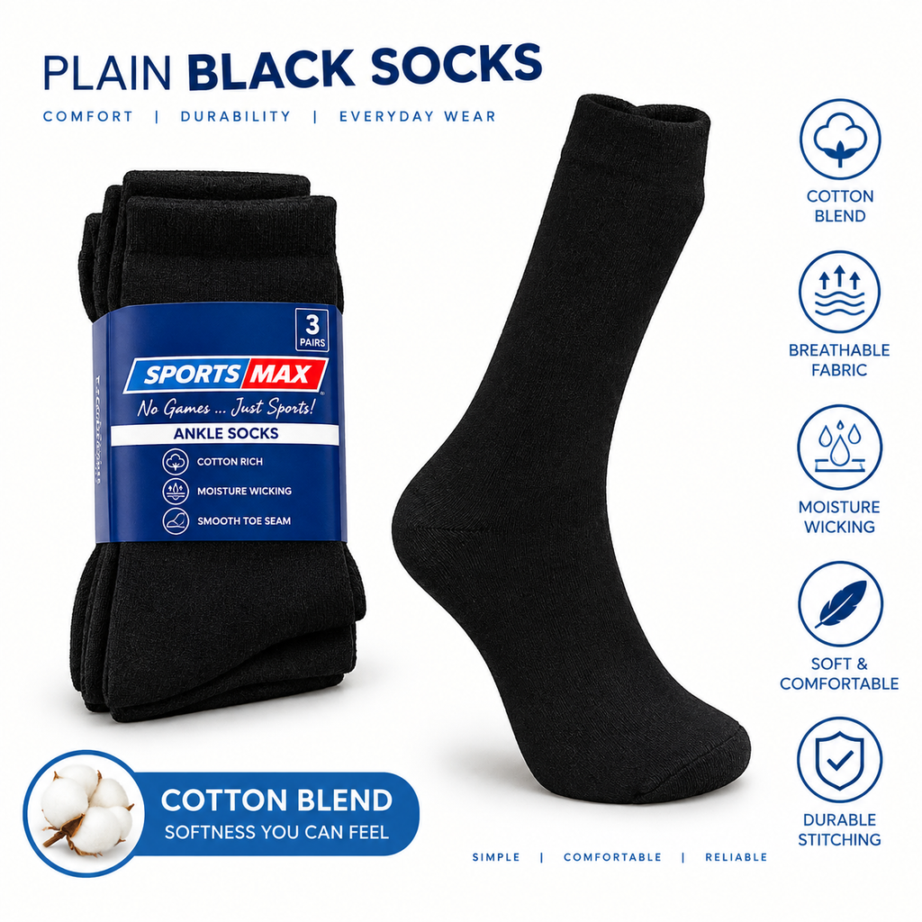 Sport Crew Socks And Daily Plain Socks