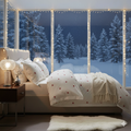 100% Cotton DUVET COVER SET Reversible Bedding Cover